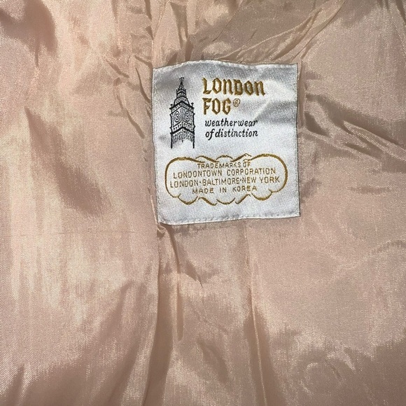 Vintage men’s London Fog jacket size 42 Reg (large) tan/green - Picture 5 of 13